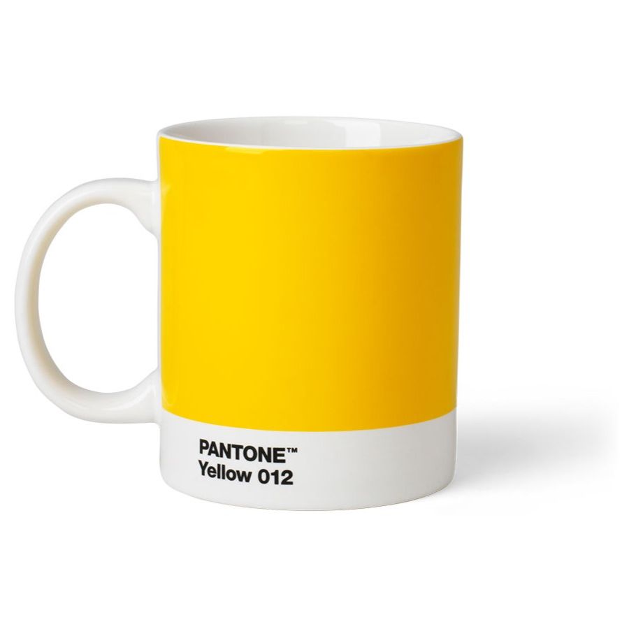 Pantone Mug, jaune 012