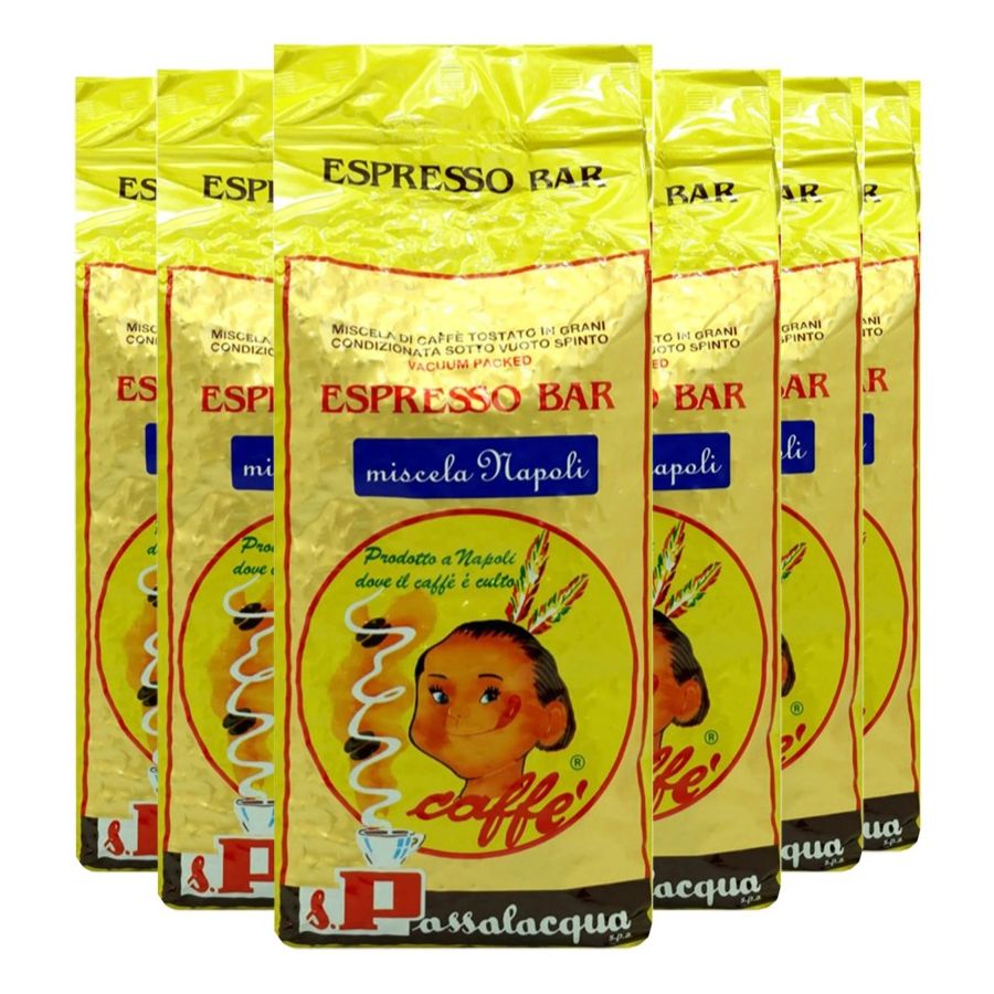 Passalacqua Miscela Napoli 6 x 1 kg café en grano