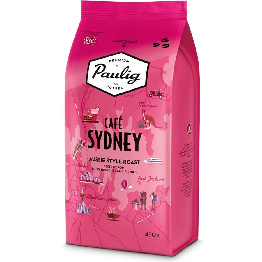 Paulig Café Sydney 450 g grains de café