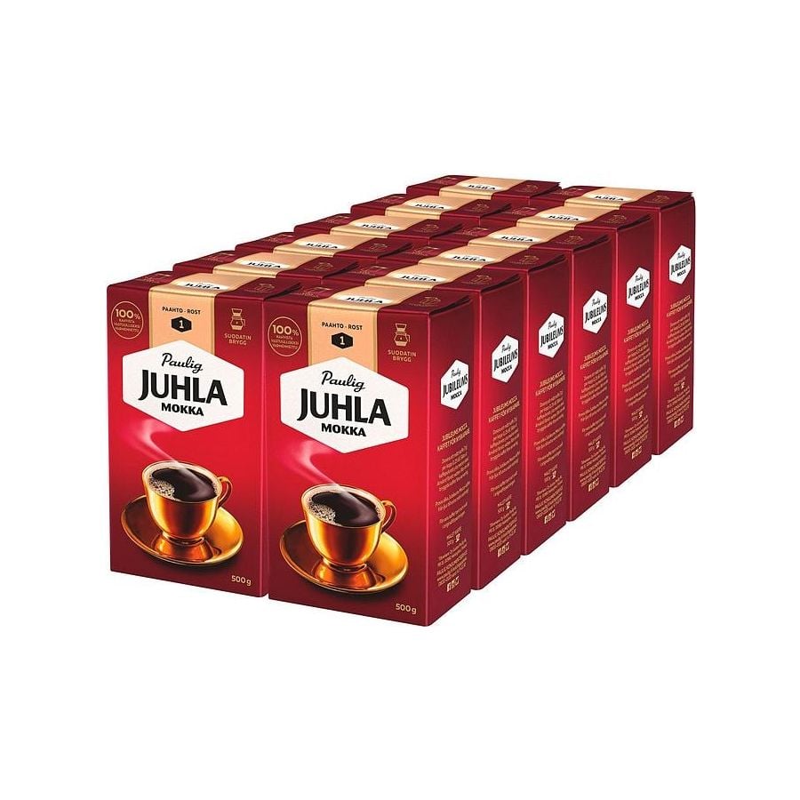 Paulig Juhla Mokka 12 x 500 g Ground Coffee
