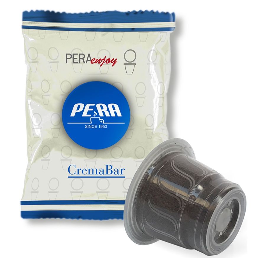 Pera CremaBar Capsules de café compatibles avec Nespresso 50 pcs