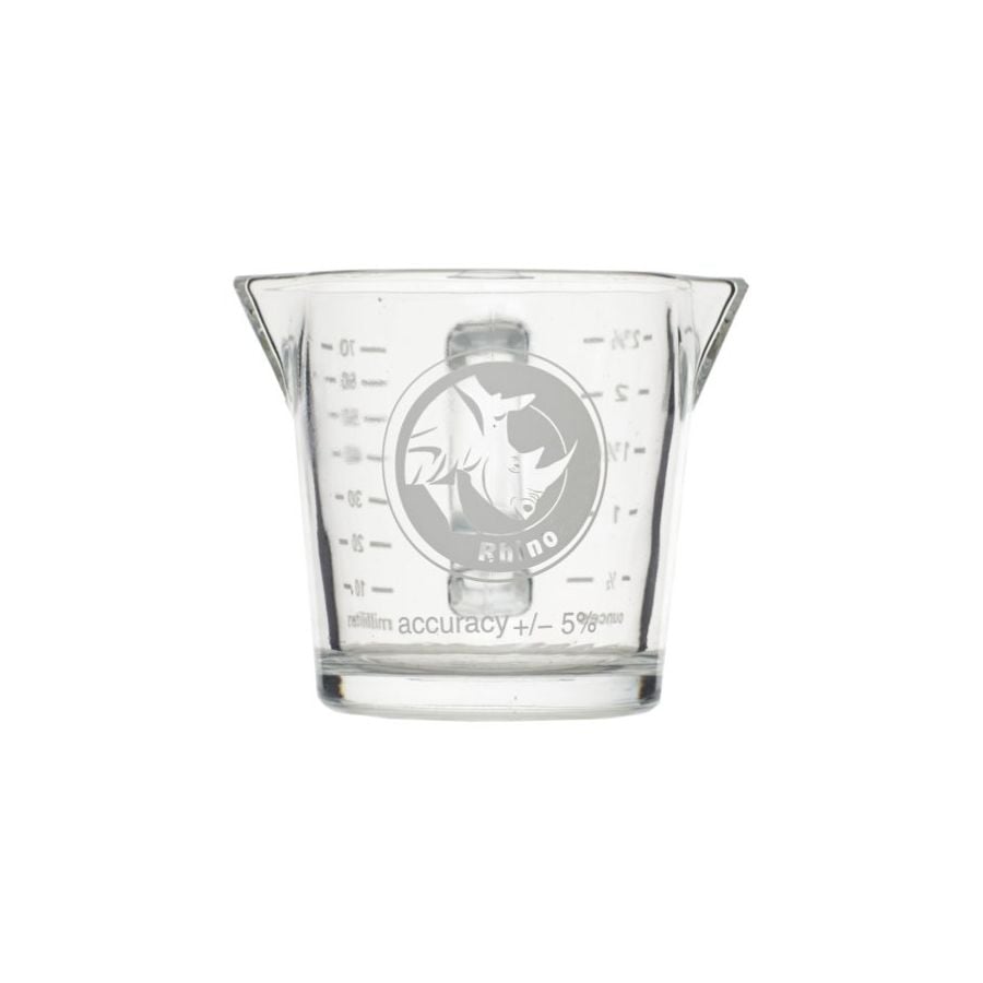 Rhinowares Double Shot Glass With Handle 70 ml