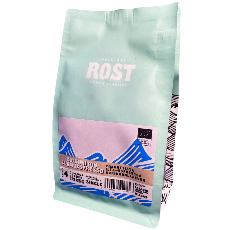 ROST Decaf Organic Espresso 225 g Coffee Beans