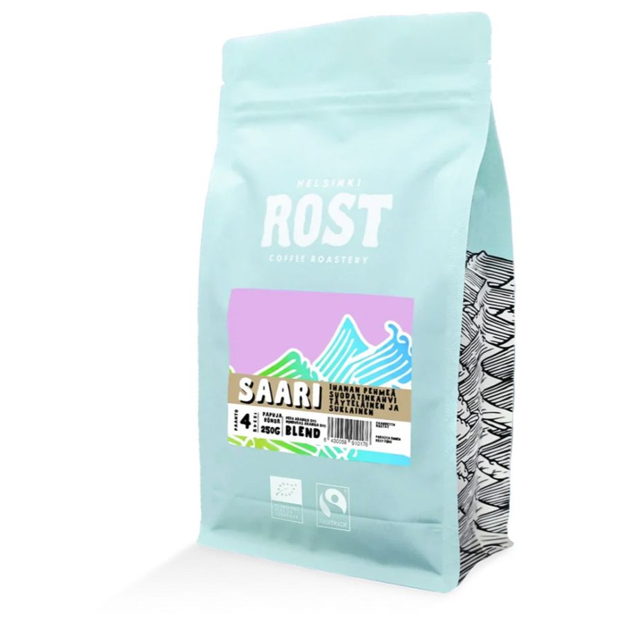 ROST Saari Dark Roasted Coffee 250 g Coffee Beans