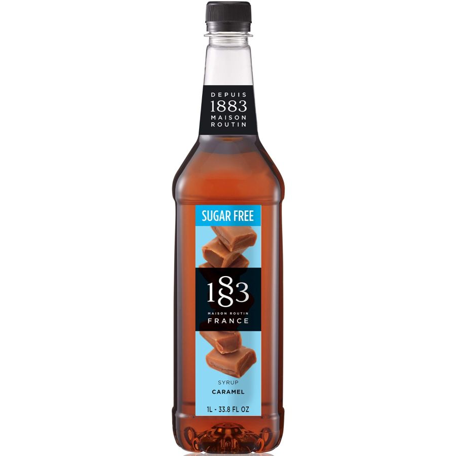 Maison Routin 1883 Sugar Free Caramel sirope sin azúcar 1000 ml