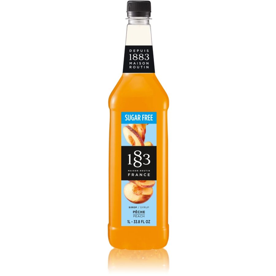 Maison Routin 1883 Sirop Pêche sans sucre 1000 ml