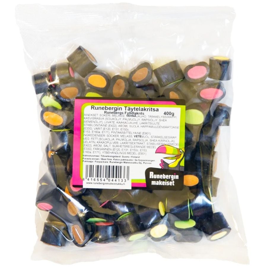 Runeberg's Filled Liquorice Mix 400 g