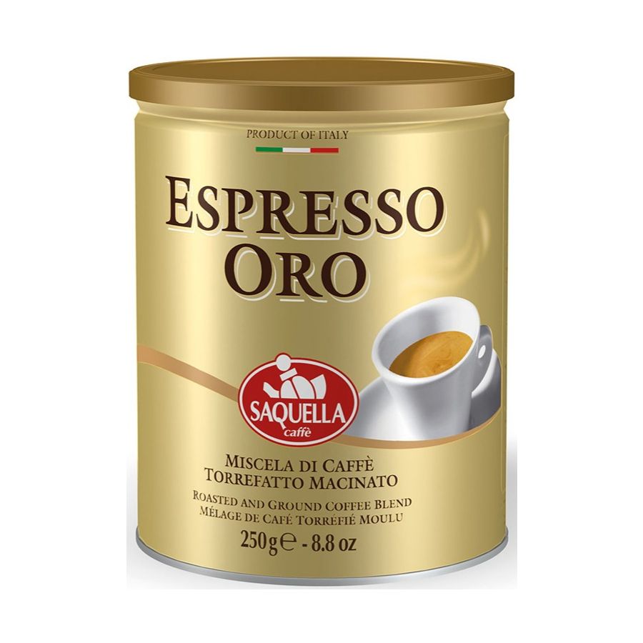 Saquella Espresso Oro 250 g café moulu