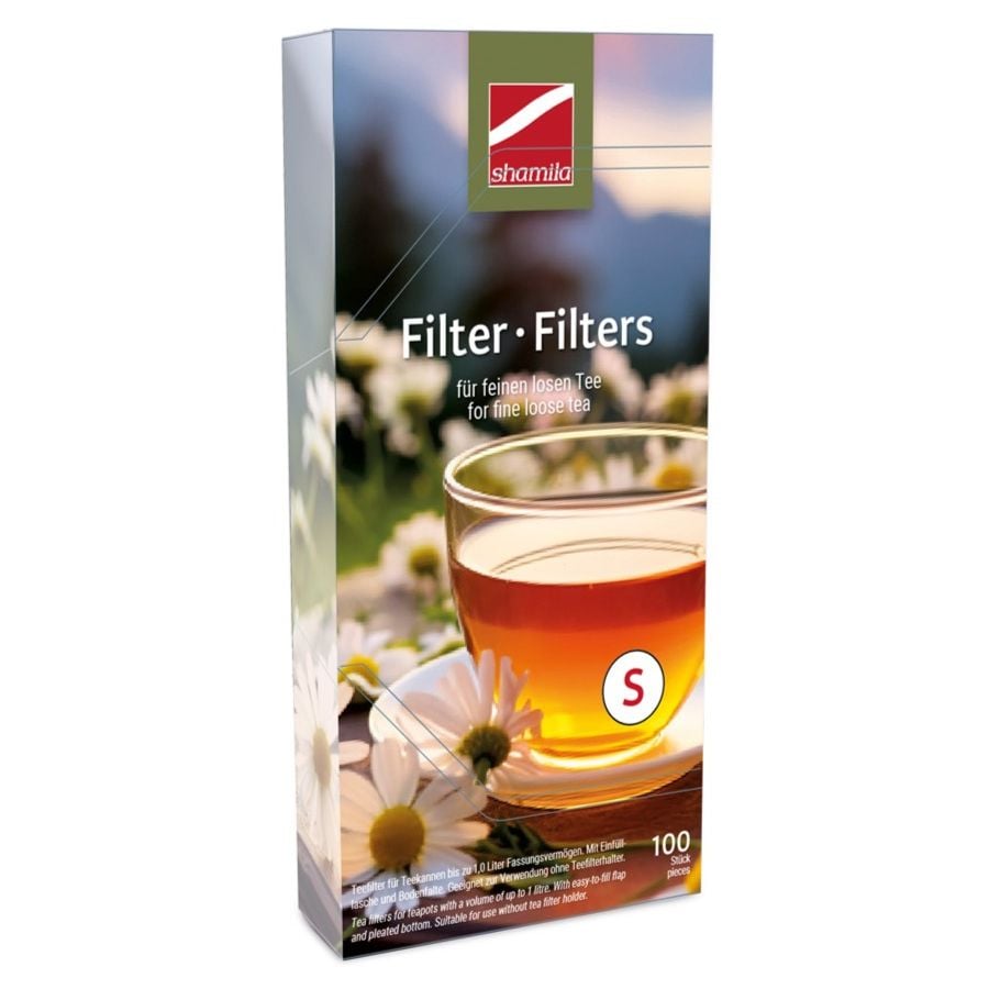 Shamila Unbleached Filter Paper For Tea 100 pcs, Size S