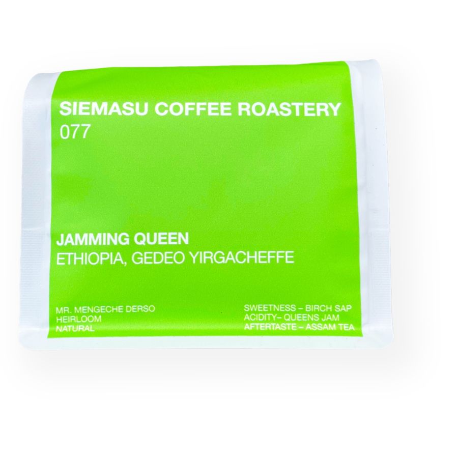 Siemasu Coffee Jamming Queen, Ethiopia Yirgacheffe 250 g Coffee Beans