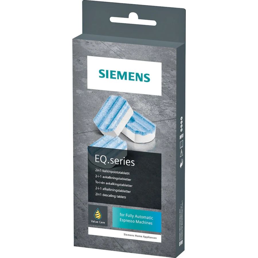 Siemens EQ.series Descaling Tablets for Coffee Machines, 3 pcs