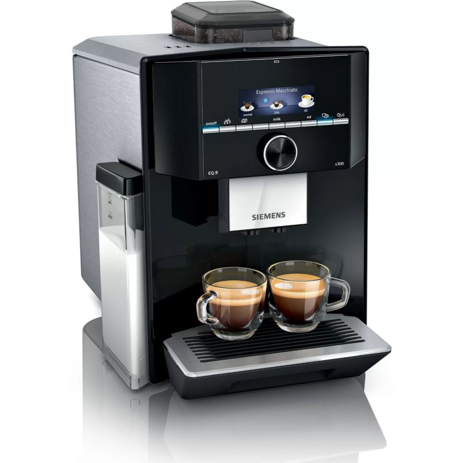 Siemens EQ.9 s300 cafetera superautomática, negra