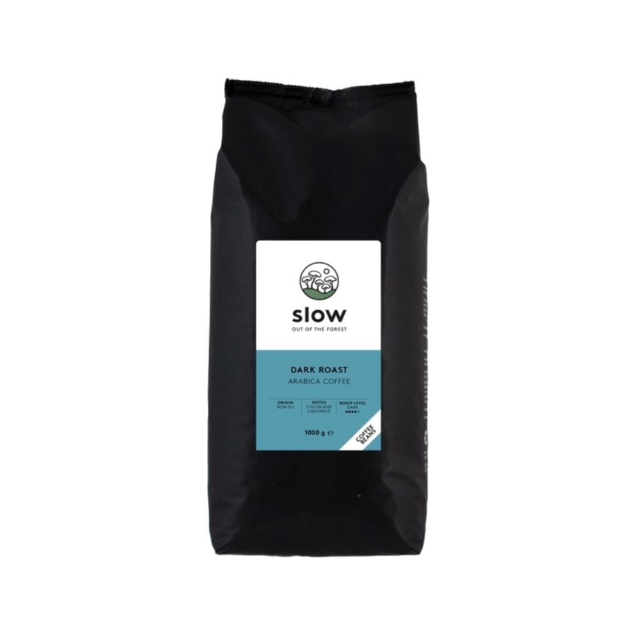 Slow Forest Dark Roast 1 kg granos de café