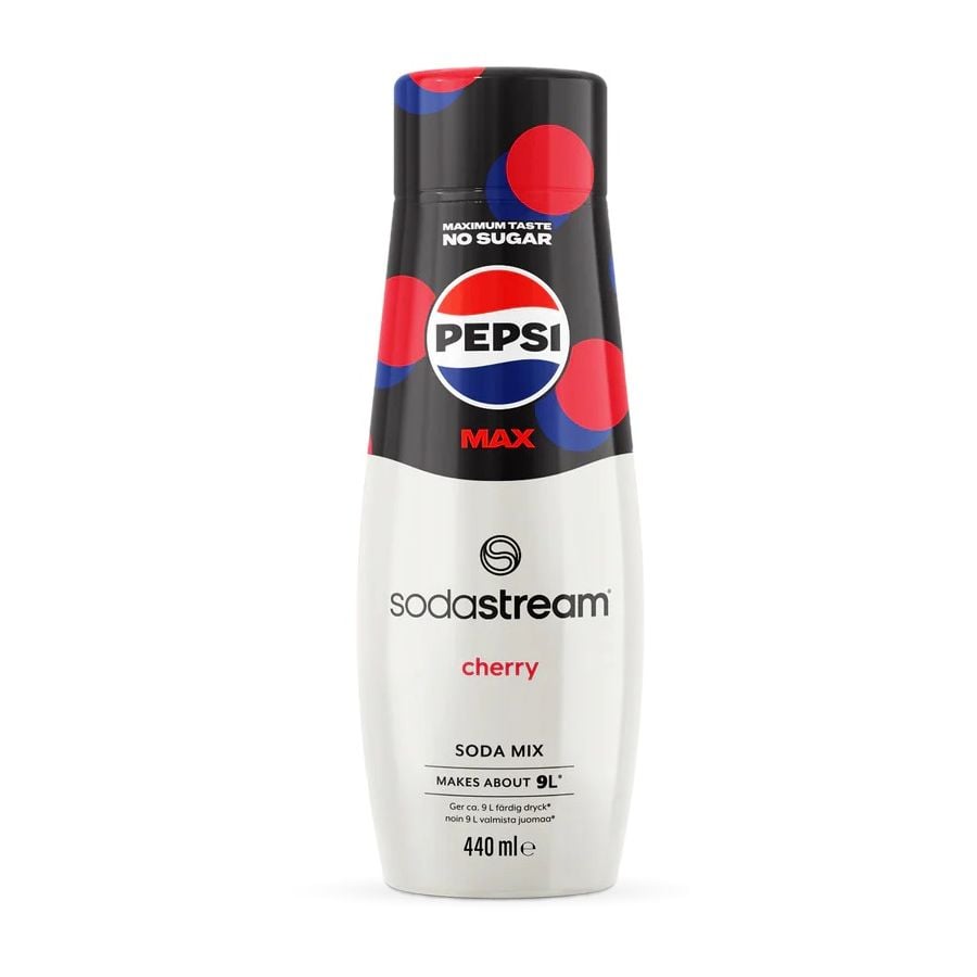 SodaStream Pepsi MAX Cherry Soda Mix 440 ml
