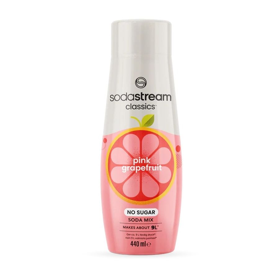 SodaStream Pink Grapefruit No Sugar concentrado para soda 440 ml