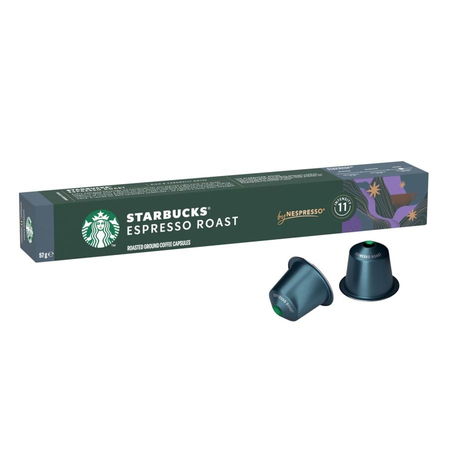 Starbucks Espresso Roast Nespresso-Capsules à café compatibles 10 pcs