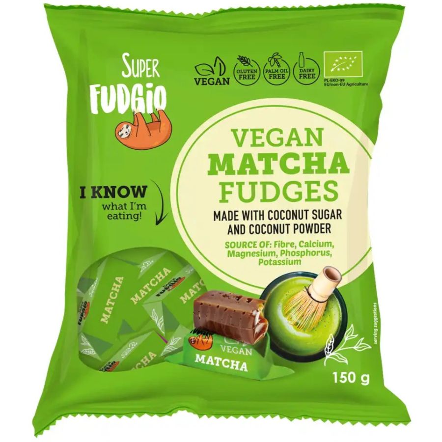 Super Fudgio Vegan Matcha Fudges 150 g