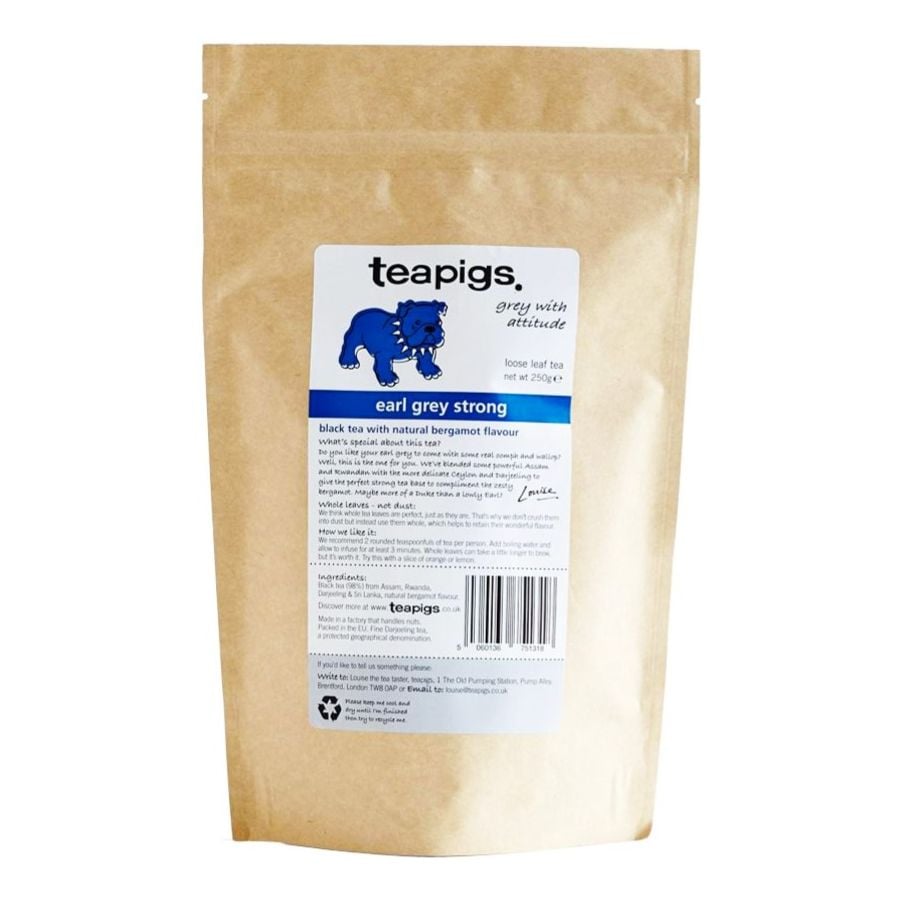 Teapigs Earl Grey Strong Loose Leaf Tea 250 g