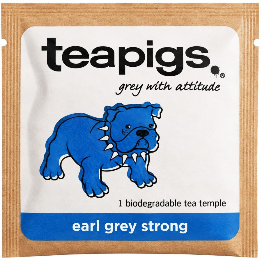 Teapigs Earl Grey Strong, boîte de 50 sachets de thé