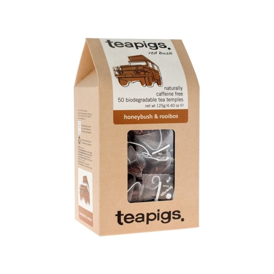 Teapigs Honeybush & Rooibos 50 bolsas de té