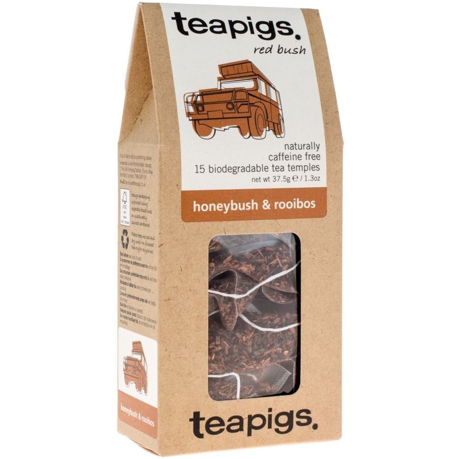 Teapigs Honeybush & Rooibos 15 sachets de thé