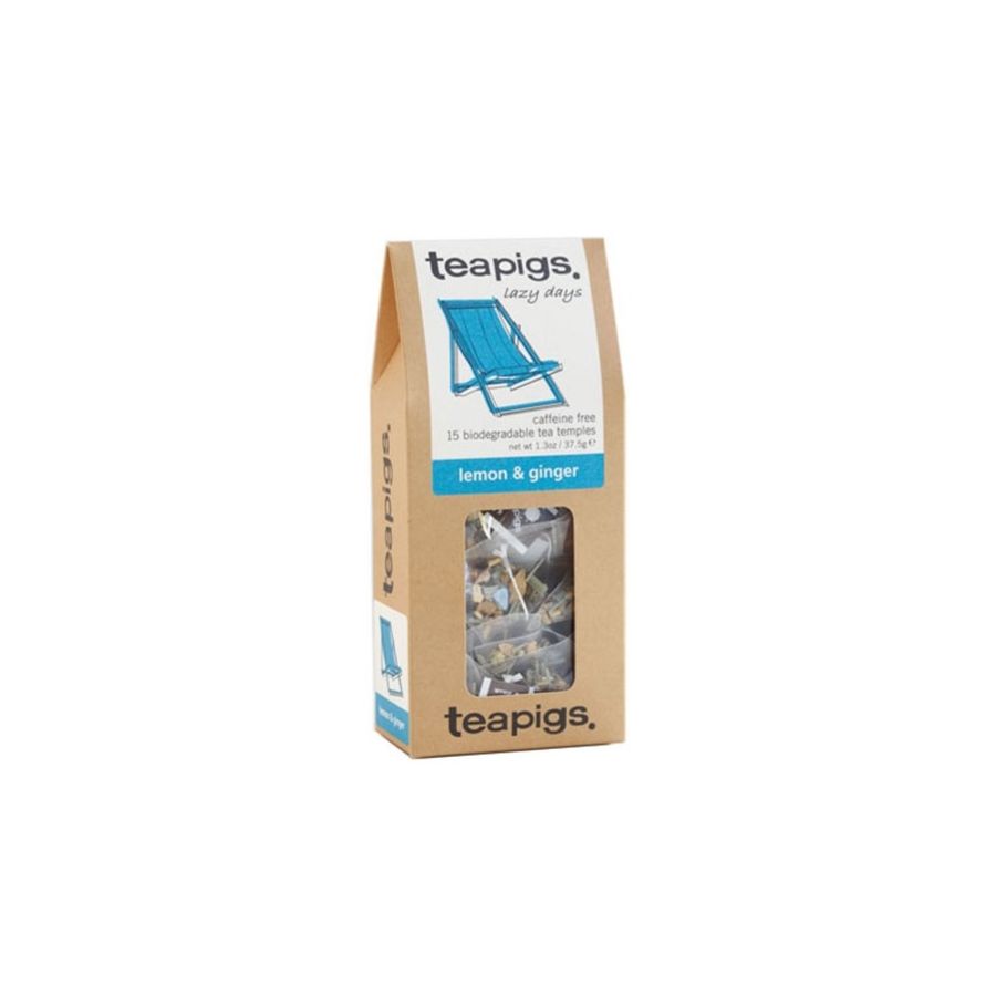 Teapigs Lemon & Ginger Tea 15 sachets de thé