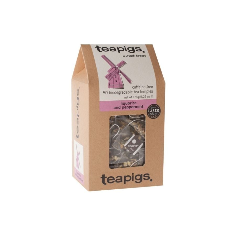 Teapigs Liquorice & Peppermint Tea 50 sachets de thé