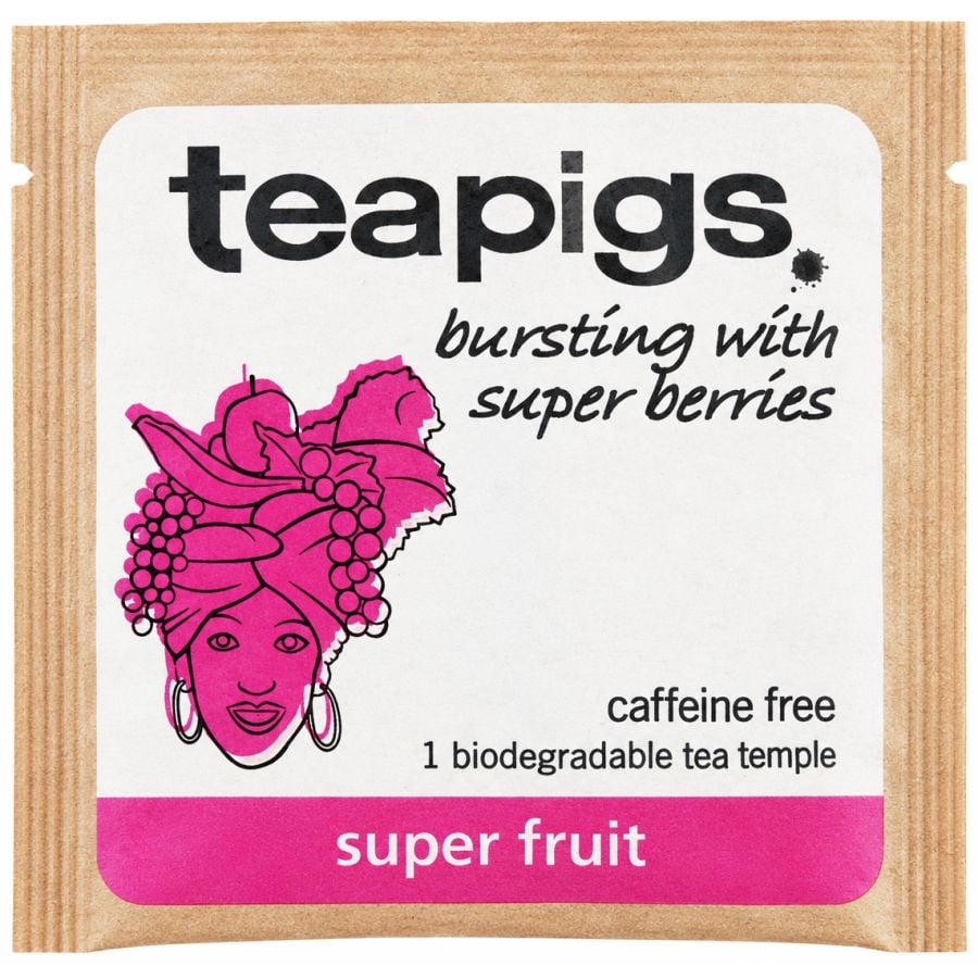 Teapigs Super Fruit, doos met 50 theezakjes