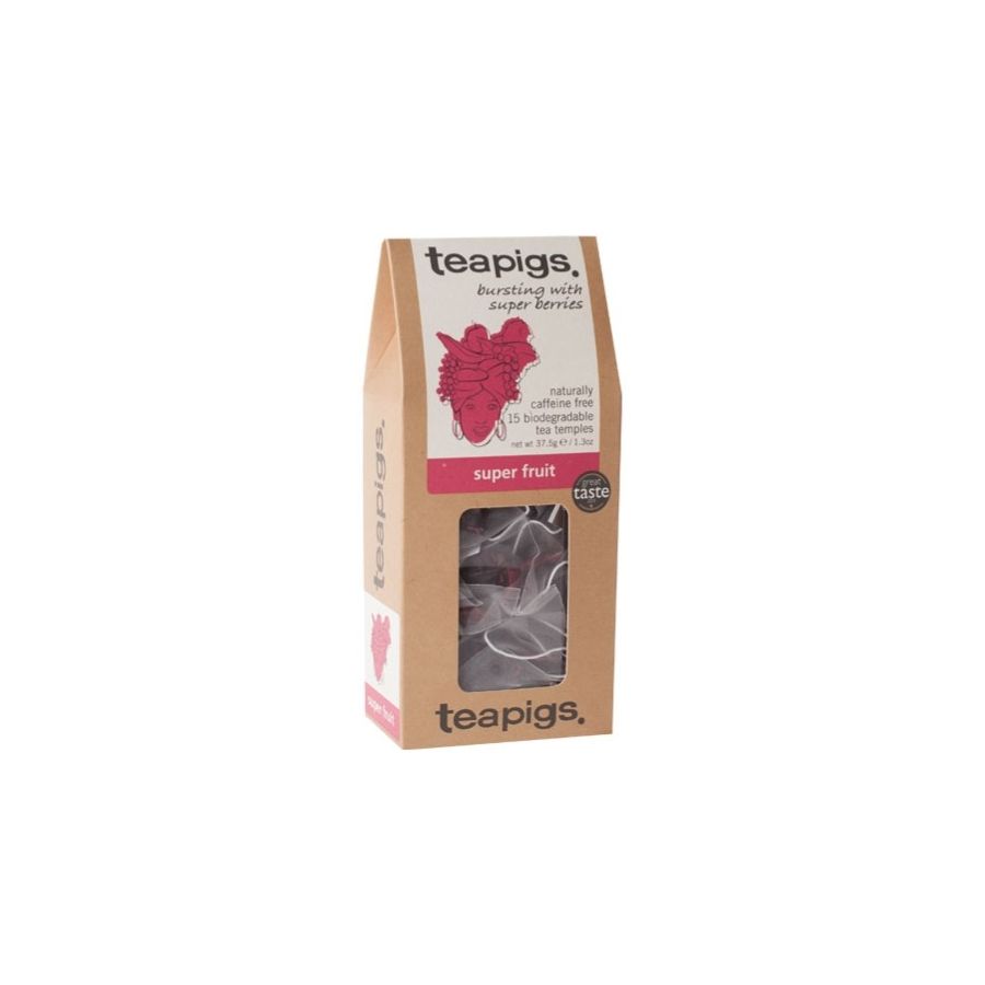 Teapigs Super Fruit Tea 15 sachets de thé