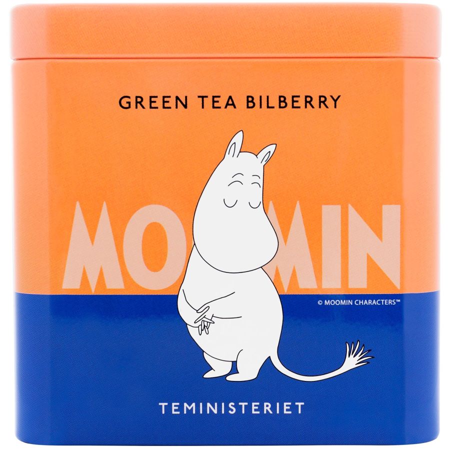 Teministeriet Moomin Green Tea Bilberry thé en vrac 100 g