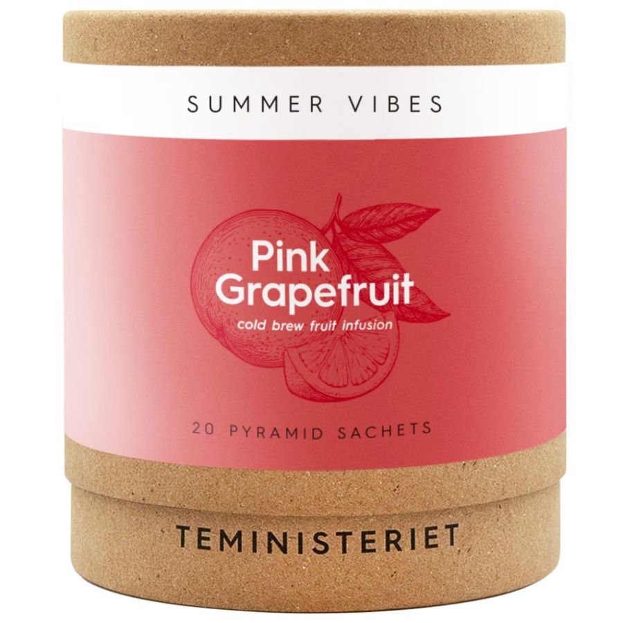 Teministeriet Summer Vibes Pink Grapefruit Cold Brew Tea, 20 Tea Bags