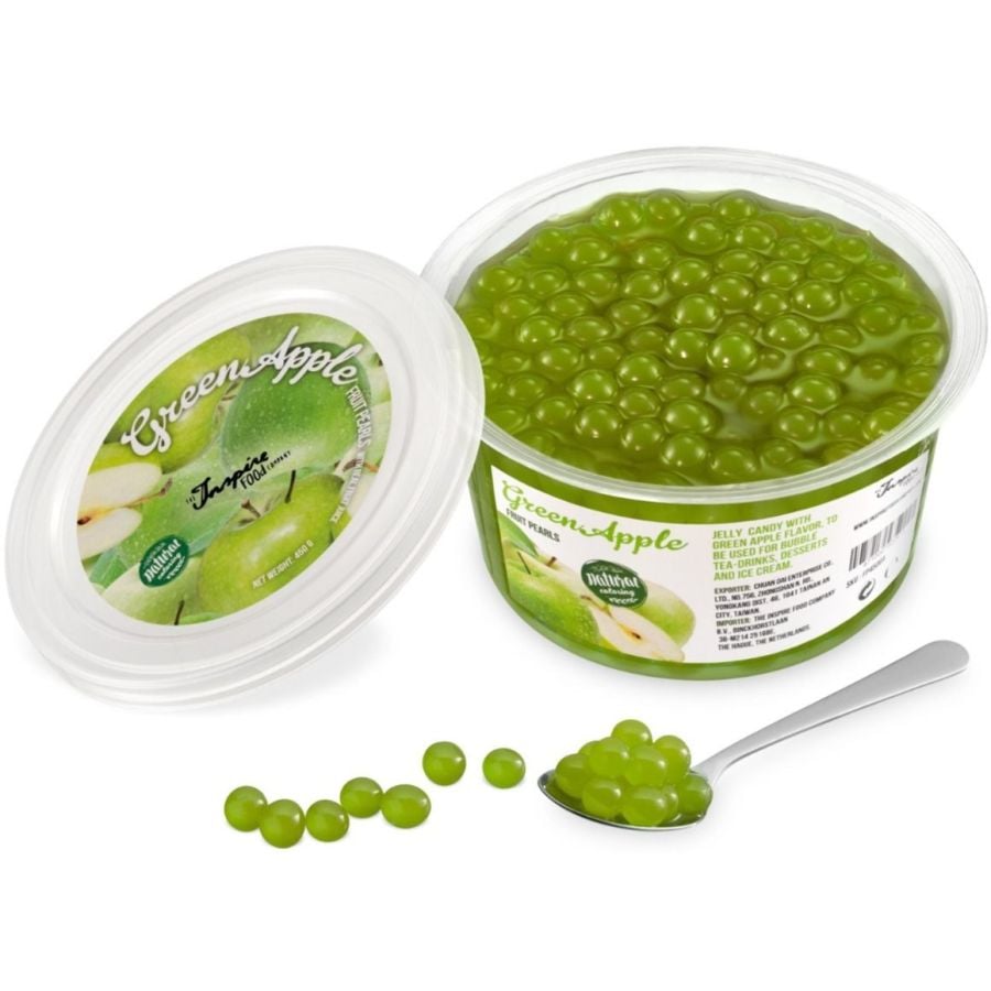 TIFC Boba Bubble Tea Perles de Fruits, Pomme Verte 450 g