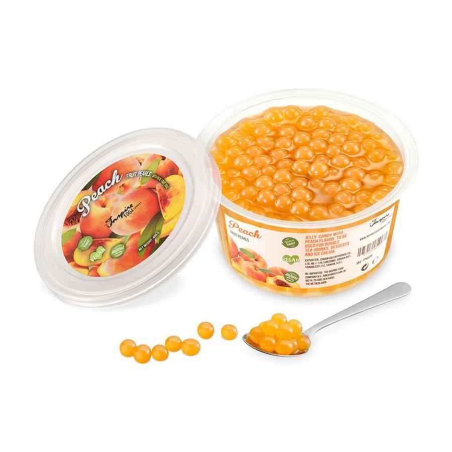 TIFC Boba Bubble Tea Perles de Fruits, Pêche 450 g