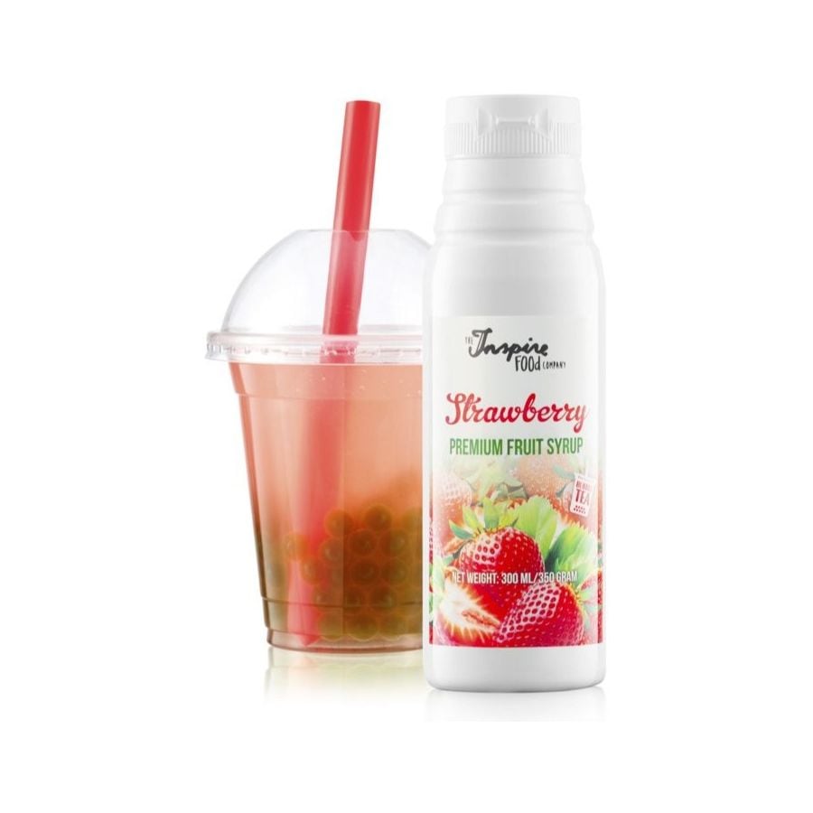 TIFC  Bubble Tea Syrup Strawberry 300 ml