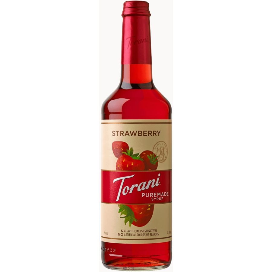 Torani Puremade Strawberry sirope con sabor 750 ml