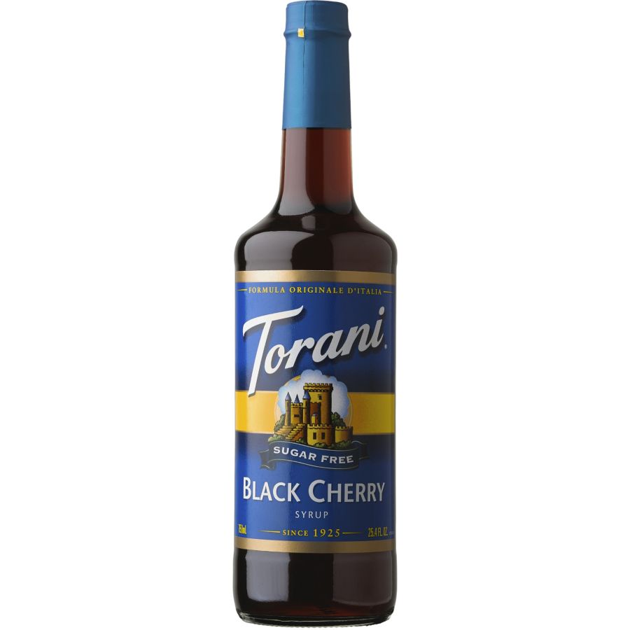 Torani Sugar Free Black Cherry sirope sin azúcar 750 ml
