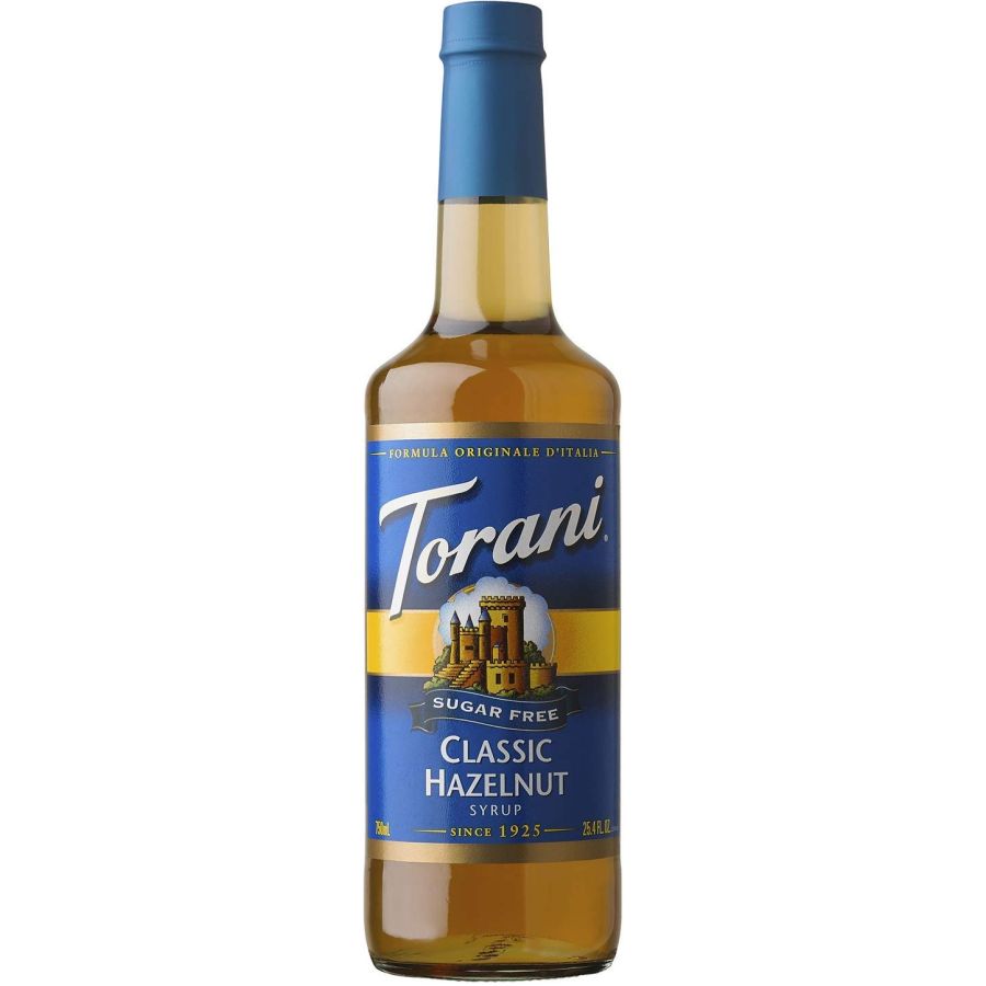 Torani Sugar Free Classic Hazelnut sirope sin azúcar 750 ml