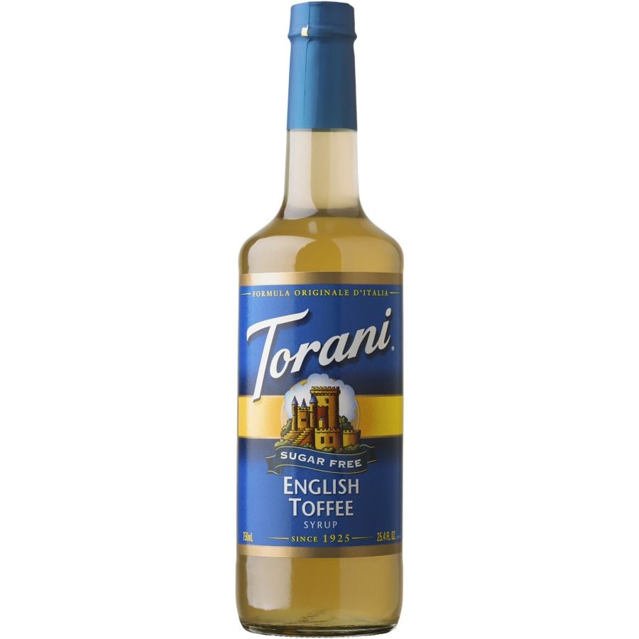 Torani Sugar Free English Toffee Syrup 750 ml