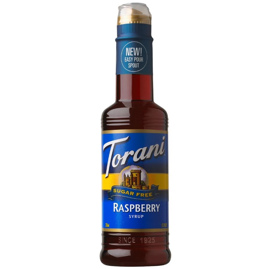 Torani Sugar Free Raspberry sirop aromatisé sans sucre 375 ml PET