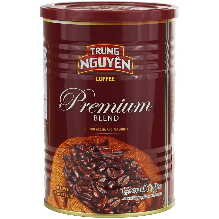 Trung Nguyen Premium Blend Ground Vietnamese Coffee 425 g Can