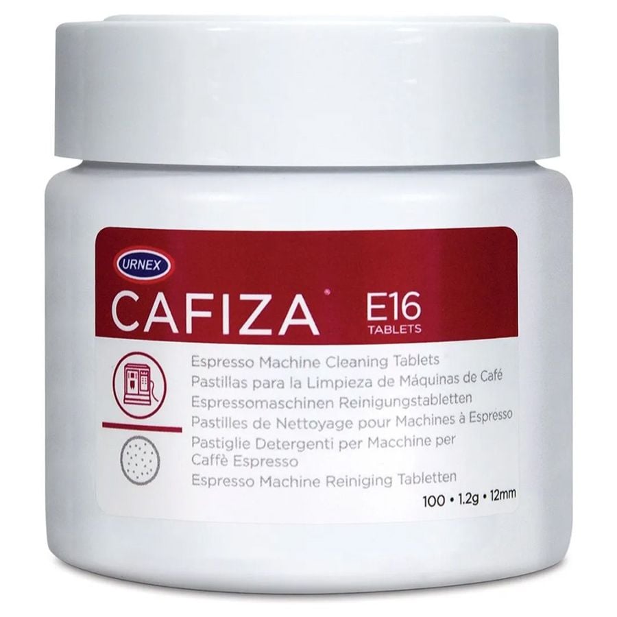 Urnex Cafiza E16 pastillas de limpieza para máquina de espresso 100 uds.