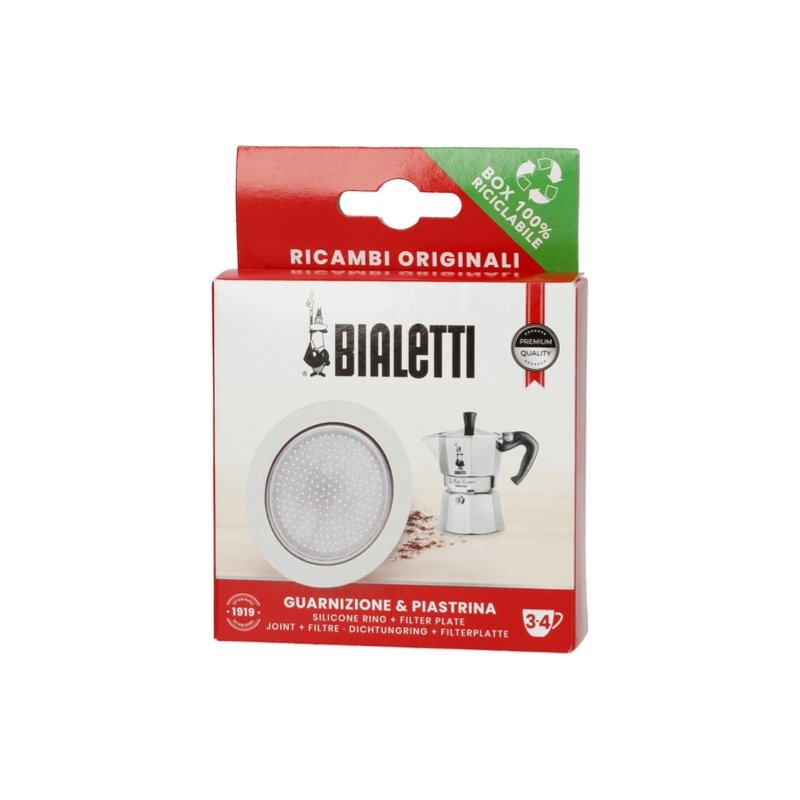 Bialetti Spare Gasket And Filter Plate 