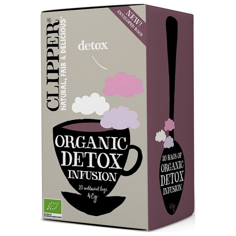 Clipper Organic Detox Infusion 20 Bags - Crema