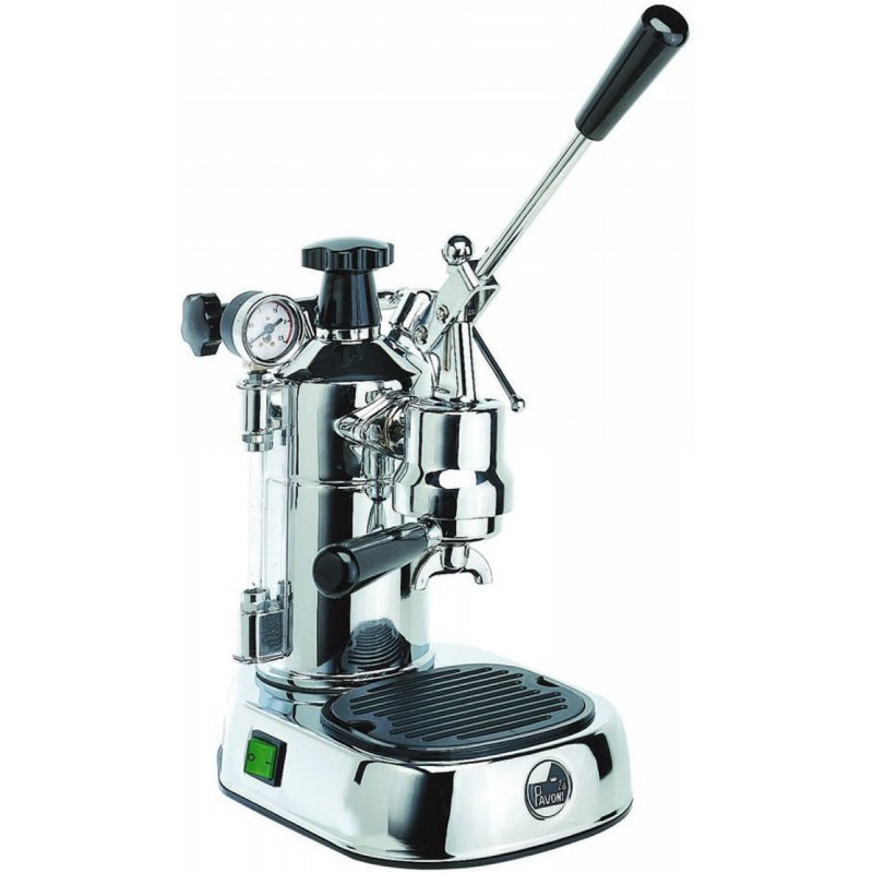 La Pavoni Professional Lusso PLQ Espresso Machine - Crema