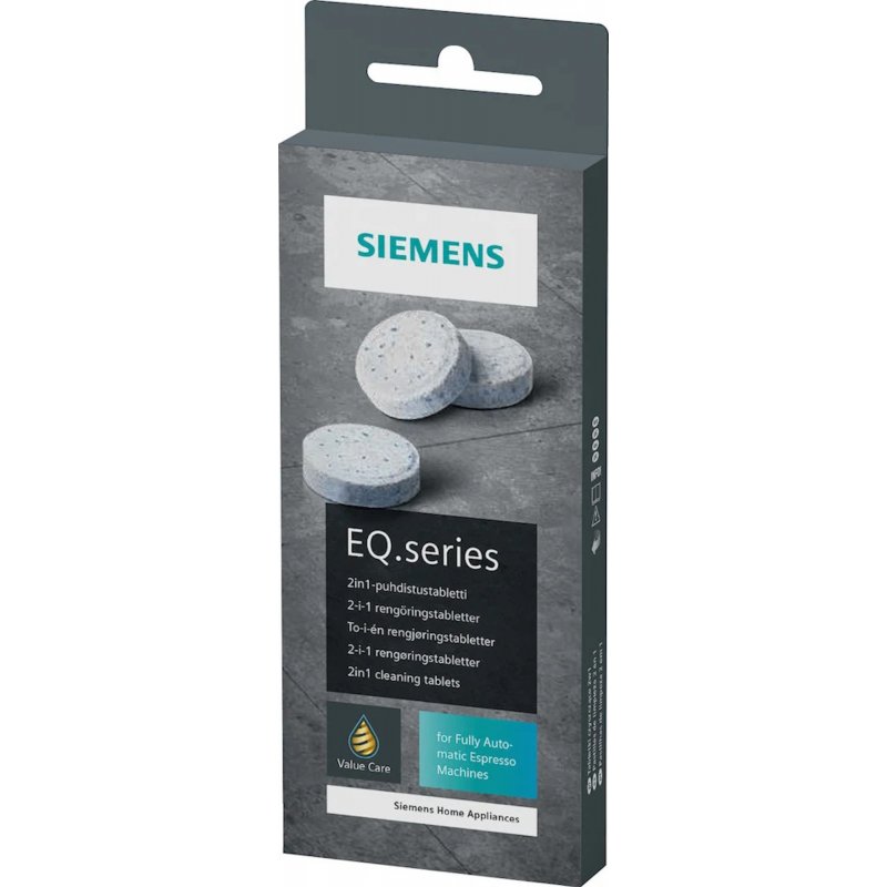 3 Descaling Tablets Siemens EQ.9 Plus Cleaner and Descaler Tabs 