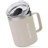 AeroPress Travel Coffee Mug 350 ml, Cream