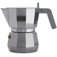 Alessi DC06 Moka Stovetop Espresso Coffee Maker, 3 Cups
