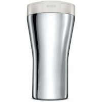Alessi GIA24 Caffa Mug de voyage double paroi, 400 ml, blanc