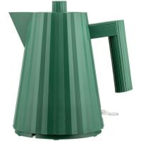 Alessi MDL06/1 Plissé Bouilloire Électrique, 1 l, verte