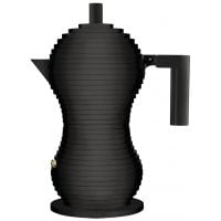 Alessi Pulcina Black Edition Cafetière moka, 3 tasses